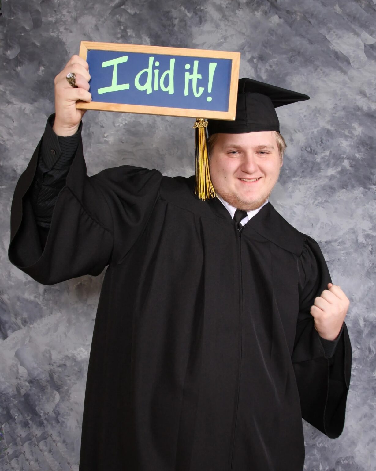 East Central Cap, Gown & Tassel Graduation Outfit